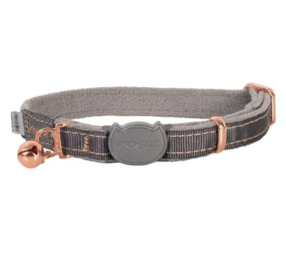 Rogz Urban Cat Safety Collar Small/Medium - Dove Gray - color: Dove Gray
