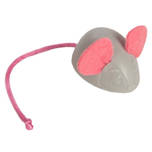 SmartyKat Marble Mouse Rolling Marble Cat Toy, Unpredictable Wobble Action for Solo Chase & Pounce for Cats & Kittens, One Size