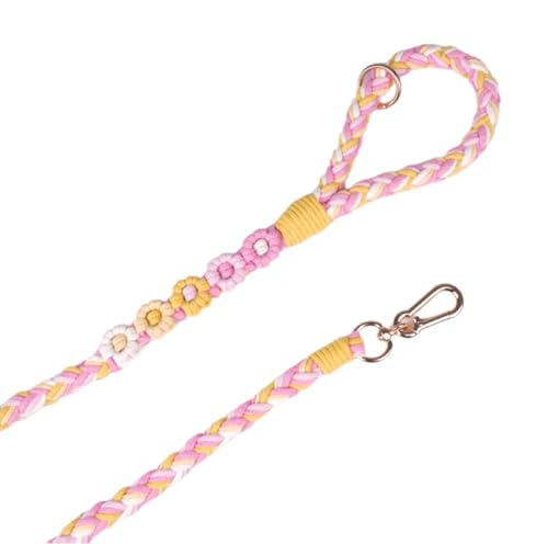 Dual Dog Leash,Double Dog 360 Swivel No Tangle Walking Leash,Comfortable Shock Absorbing Reflective Bungee for Two Dogs (Sunset Bloom) - color: Sunset Bloom