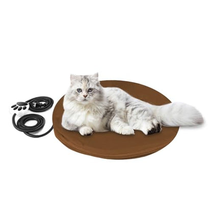 On/Off Switch Electric Pet Heating Pad with Chew Resistant Cord and Machine Washable Cover,Indoor Heated Pet Bed Warmer,for Cat Beds and Dog Beds (D30) - size: One Size