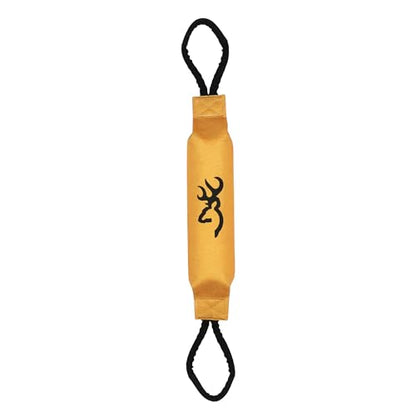 Browning Pet Training Tools, Durable Dog Toys for Tug and Fetch, Canvas Bumper (Browning Gold), One Size - color: Canvas Bumper (Browning Gold)