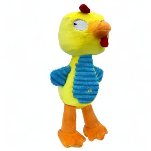 Huxley & Kent Slappies for Dogs | Squeak & Shake Dog Toy | No Stuff Tummy with Squeaky TPR Ball in Head | Simulates Hunting Nature for Dogs (Kernal, Small) - size: Small, style: Kernal