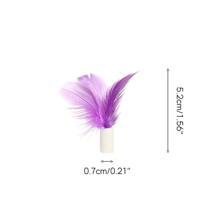 Feather Replacement for Cat Toys - size: 9