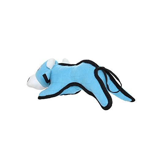 TUFFY World’s Tuffest Soft Dog Toy – Barnyard Series, Cow with Squeakers, Large - color: Cow, size: Large