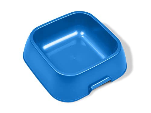 Van Ness Pet Food And Water Bowl, Extra Large 74 OZ Capacity Plastic Dish For Dogs And Cats, Wide No-Tip Base Prevents Spills, Assorted Color
