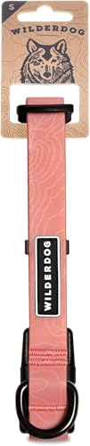 Wilderdog Waterproof Dog Collar - Repels Water & Dirt - Small 11"-15" - Guava - color: Guava, size: Small