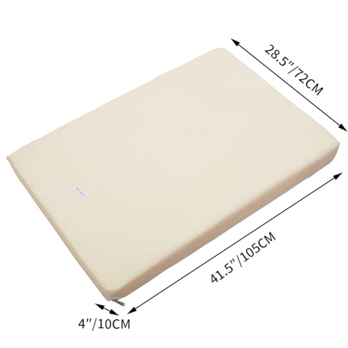 Orthopedic Dog Bed Memory Foam Replacement Mattress- XX-Large Size - size: XXLarge-41.5"x28.5"x4"