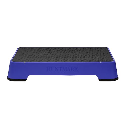 HUNTMARK Dog Training Place Board - Durable Hunting Dog Training Platform - Non-Skid Surface and Nonslip Feet - Stackable, Portable Agility Platform - Modern Puppy Trainer Equipment (Dark Blue) - color: Dark Blue