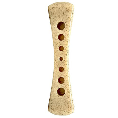 SodaPup Mod Bone – Durable Dog Chew Toy and Treat Dispenser Made in USA from Non-Toxic, Pet Safe, Food Safe Nylon Material for Mental Stimulation, Clean Teeth, Fresh Breath, Problem Chewing, & More - color: Brown Nylon Mod Bone