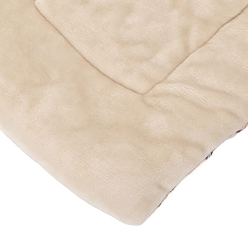 Warm Dog Blanket for Winter | Soft Flannel & Fleece Pet Bed Mat | Cozy Sleeping Blanket for Dogs/Cats/Small Pets | Machine Washable, Portable (L Size 70 * 55CM) - size: L size 70*55CM