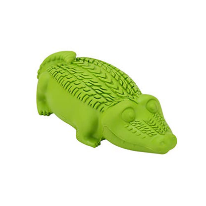 Arm and Hammer for Pets Super Treadz Gator Dental Chew Toy for Dogs - Reduces Plaque and Tartar Without Brushing, Baking Soda Infused, Dishwasher Safe, Dogs Up to 35 Lbs - size: Large (Pack of 1), style: Gator