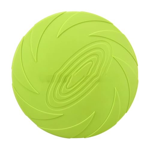 XISAOK Multipurpose Dog Flying Discs Chew Toy for Training Feeding Outdoor Activities Soft Rubber Design