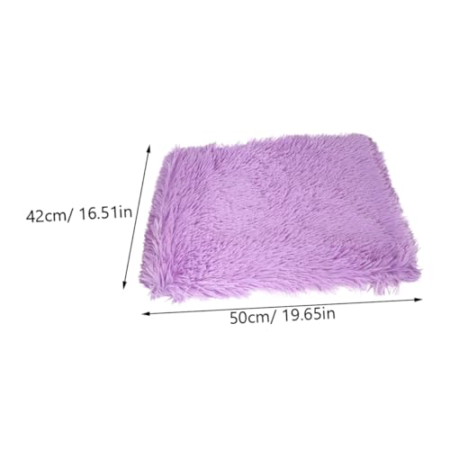 HANABASS Dog Plush Blanket Thickened Pet Cushion for Dual-Sided Mat for Dogs and Cats Easy to Lightweight for Home Use s