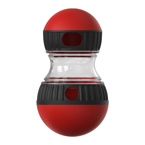 Ball Interactive Dog Toy, Food Adjustable Dispensing Dog Toy Kibble, Treats Small Big Breed, Interactive Bowl and for Dogs Puppy Puzzle Toys Large, Pets Memory Activity, Easter Treats pet Games