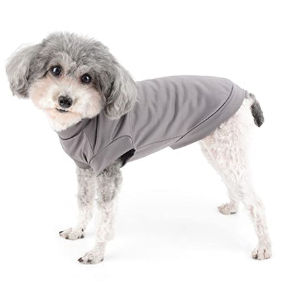 Zunea Small Dogs Shirts Quick Dry Summer T-Shirts Cooling Puppy Clothes Soft Sleeveless Vest Tank Top Breathable Stretchy Pet Girls Boys Chihuahua Apparel Sun Protection for Hot Weather Darkgray XL - color: darkgray, size: XL