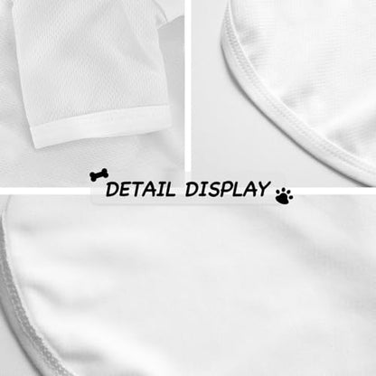 Dog Shirt Mesh Breathable T-Shirt Cloud Forest Dog Clothes Summer Stretchy Pet Clothes Quick Dry Cats Puppy Vest Lightweight Tank Top Pet T-Shirts for Training Hiking - size: Small