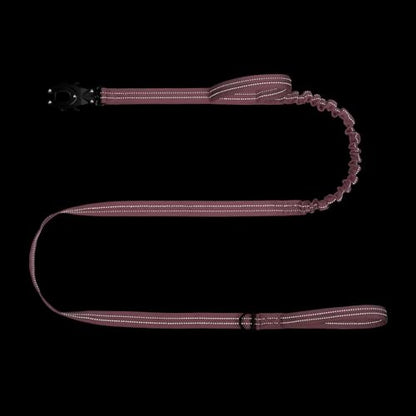 ICEFANG Tactical Dog Leash,K9 Training Walking Bungee Lead with 2 Control Handle,Heavy Duty Quick Release Metal Clasp,for Medium Large Breed (Pink, 6 FT) - color: Pink, size: 6 FT