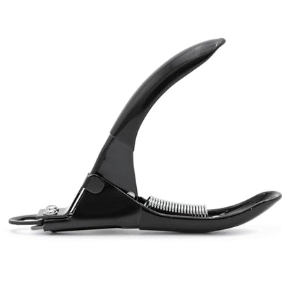 Jeffers Pet Nail Trimmer Large Hole Black – Guillotine Clippers for Dog, Cat, Puppy & Small Animal Grooming – Stainless Steel Blade, Non Slip Grip, Pet Grooming Tool for Home & Travel