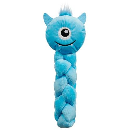 Outward Hound by Nina Ottosson Twistiez Interactive Plush Dog Treat Puzzle, Monster, Blue - color: Twistiez Monster