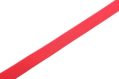 SALO Nylon Dog Collar, Adjustable Dog Collars for Medium Large Dogs, 1 Inch Wide (1" x 16-23", Red) - color: Red, size: 1"x 16-23"