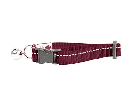 RC Pet Products Primary Collection Kitty Breakaway Collar, Burgundy, 1/2" - color: Burgundy