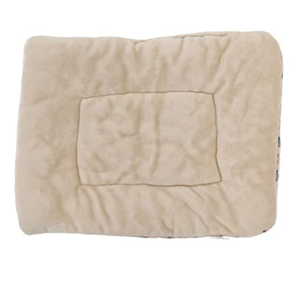 Warm Dog Blanket for Winter | Soft Flannel & Fleece Pet Bed Mat | Cozy Sleeping Blanket for Dogs/Cats/Small Pets | Machine Washable, Portable (S Size 50 * 32CM) - size: S size 50*32CM