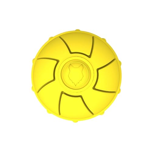 Fenrir - Dog Ball - High Bouncing Yellow Rubber for Fetch & Recall - 2.5 Inch Durable Floating Dog Toy - Water Retrievable Interactive Ball for All Breeds (Medium) - size: 2.5 inches