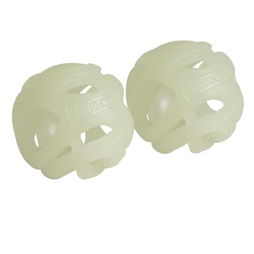 Chuckit! Air Glow Fetch Ball Dog Toy, Small (2 Inch) Pack of 2, for Breeds 0-20 lbs - size: Small