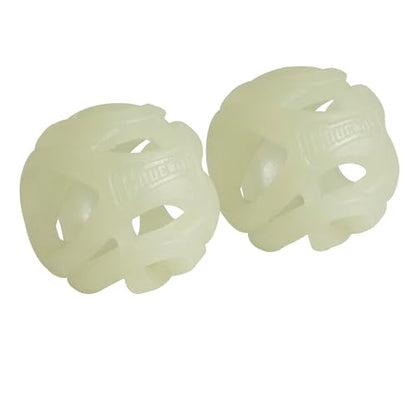 Chuckit! Air Glow Fetch Ball Dog Toy, Small (2 Inch) Pack of 2, for Breeds 0-20 lbs - size: Small