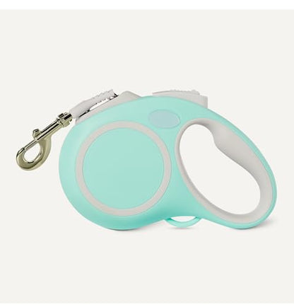 Amazon Basics Retractable Dog Leash, Reflective with Ergonomic Handle, Large - size: L