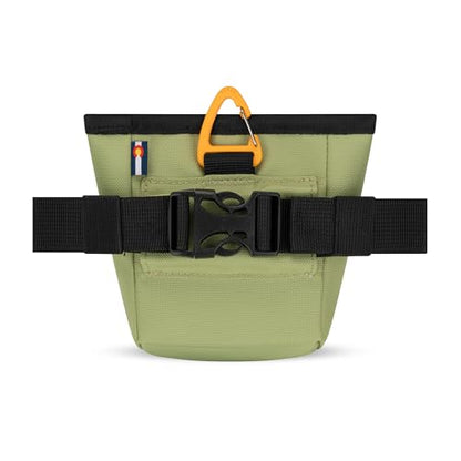 OllyDog Goodie Treat Bag, Dog Treat Pouch, Waist Belt Clip for Hands-Free Training, Magnetic Closure, Dog Training and Behavior Aids, Three Ways to Wear (Palm) - color: Palm