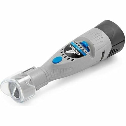 Dremel 7020-PGK Quiet Electric Pet Nail File Set with 4 Sanding Discs, Safe Alternative to Nail Clippers and Trimmers, Grey