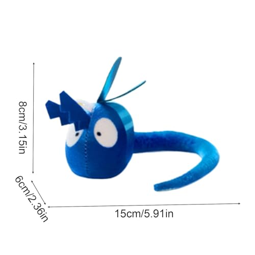 Simulated Chirping Bird Cat Toy - 15x6x8cm Touch Activated Plush Catnip | Pet Enrichment Teaser Toy | Battery Powered Interactive Puppy Playthings for Indoor Kitten Enrichment Playing Training