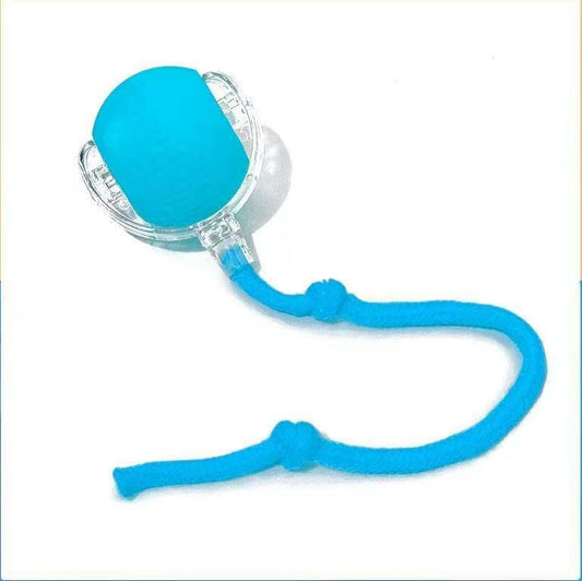 Interactive Pet Toys Balls,Toys for Indoor Kittens,Quick Scrolling in The Room,Three Modes,Type-C Charging for Long Battery Life,Suitable for Bored Indoor Kittens/Dogs (Blue) - color: Blue
