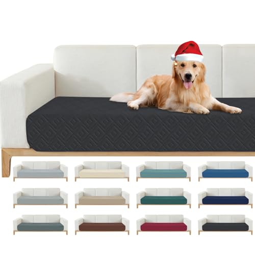 2026 Waterproof Sofa Dog Blanket (30"x70") Comfy Couch Sofa Mat for Pets with Anti-Slip Back, Universal Incontinence Lightweight Liner Pad for Furniture Car Picnic etc Durable Washable, Black - color: Black, size: 30x70 Inch