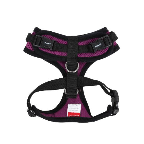 Puppia Authentic RiteFit Harness with Adjustable Neck, Small, Purple - color: Purple, size: Small