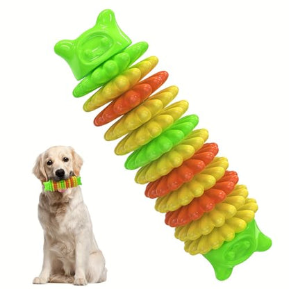 Durable Natural Rubber Dog Chew Toy for Aggressive Chewers – Promotes Dental Health, Mental Stimulation and Safe Playtime