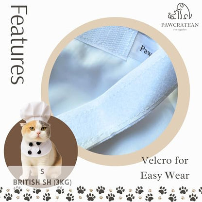 Pet Custom Dog Custom Cat Custom Hoodie, Sporty Look, Funny Gift, Halloween Holiday (Chef, Large) - color: Chef, size: Large