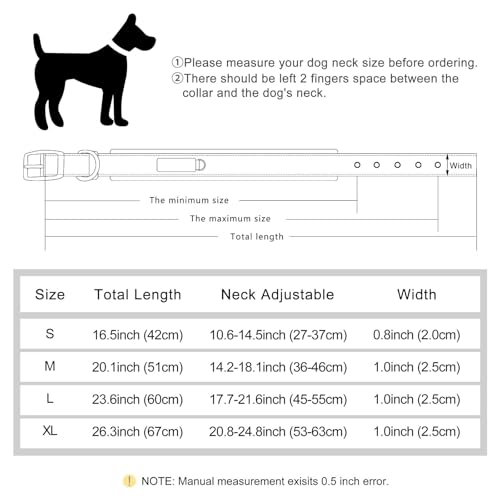Soft Nylon Dog Collar with Buckle, Adjustable Padded Pet Collar with D-Ring for Small Medium Large Dogs,Green,M - color: Green, size: M:Neck 14.2-18.1"