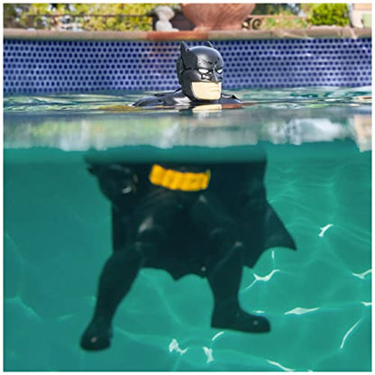 SwimWays DC Batman Floatin' Figures, Swimming Pool Accessories & Kids Pool Toys, Batman Party Supplies & Water Toys for Kids Aged 3 & Up - color: Batman Floating Figure