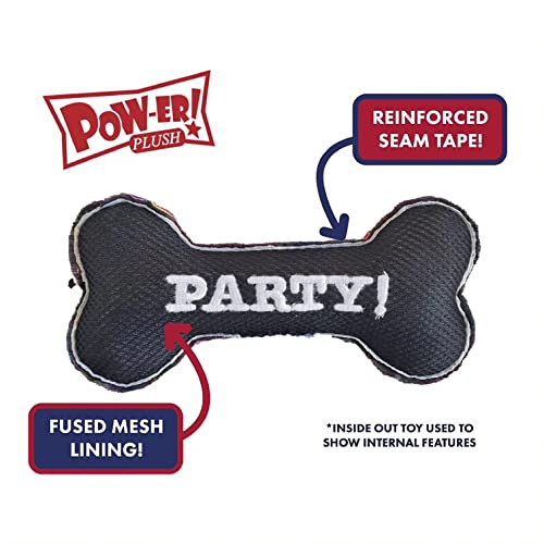Huxley & Kent Slappies for Dogs | Betty Bunny (Large) | Squeak & Shake Dog Toy | No Stuff Squeaky Toy, TPR Ball in Head | Simulates Hunting Nature for Dogs - size: Large, style: Betty Bunny