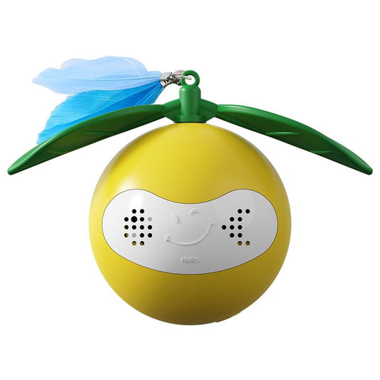 Interactive Cat Toy for Indoor Cats, Automatic Moving Ball Toy Suitable for Indoor Adult Cats and Kittens Suitable for All Cat Breeds Fast Rolling Motion Sensor Light-up Effect - color: Yello-1