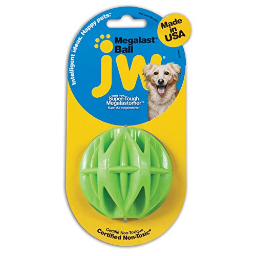 Petmate MegaLast Ball Dog Toy, Medium (Colors Vary) (Pack of 4) - size: Medium (Pack of 4)