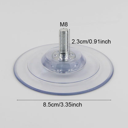 4 Pack Cat Window Perch Suction Cup Replacement with Screws 85mm Sturdy Strong Hanging Holder Suction Cups for Cat Window Perch Cordless Hammock Foldable Cats Bed Seat