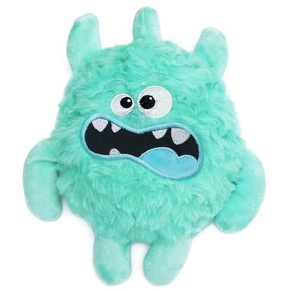 Plush Squeaky Dog Toy, Crinkle Stuffed Dog Toy Keep Them Busy Tug of War Birthday Dog Chew Toy for Small Medium Large Dogs (Light Green) - color: Light Green