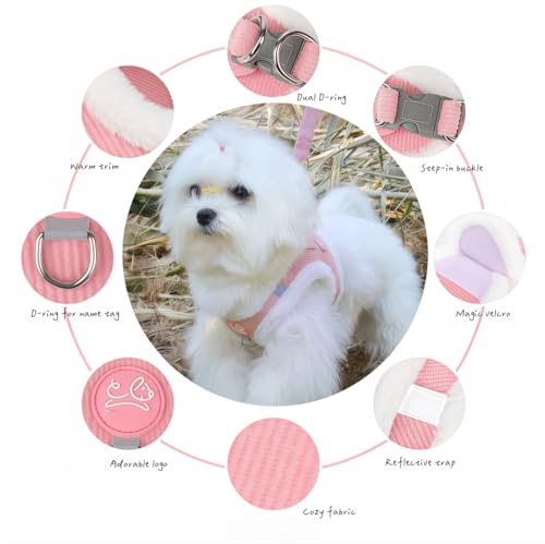 Pet-Harness-Brown-M - color: Brown, size: Medium