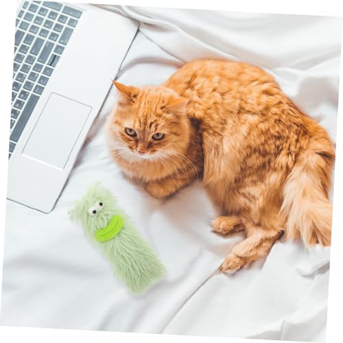 POPETPOP Catnip Plush Toy for Cats Interactive Chew Pillow Safe Materials Engaging Fun for Kittens Dual Purpose Cat Toy for Play and Relaxation Cute Soft Design
