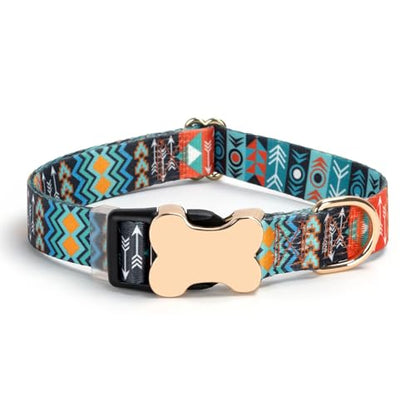 Personalized Custom Customized Silent No Jingle Dog Collar with Engraved ID Dog Name Phone Number/Dog Collars for Puppy X-Small Small Medium Large X-Large Boy Girl Dogs-Maya-XS - color: 3 Maya, size: X-Small (0.6" *7.8"-11.8")