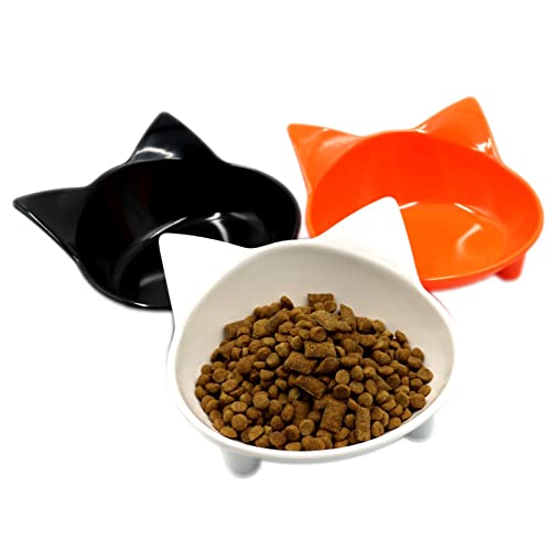 Cat Bowls, Anti-Slip Multi-Purpose Cat Food Bowl Pet Water Bowl Cat Feeding Bowl for Cats and Small Dogs (Green) - color: Green