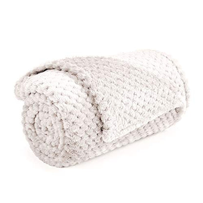 Dog Blanket,Soft Fuzzy Blankets for Puppy, Small,Medium,Large,X-Large Premium Fluffy Blankets Plush Fleece Throw Dog Bed, Couch, Sofa, Reversible Travel Warm Covers - color: Beige, size: S（24x32 inches）